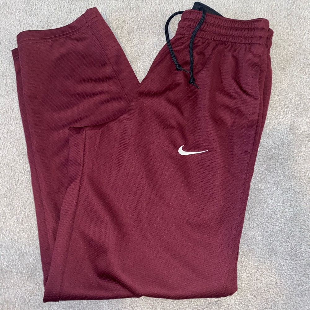 Nike Maroon Mesh Pants